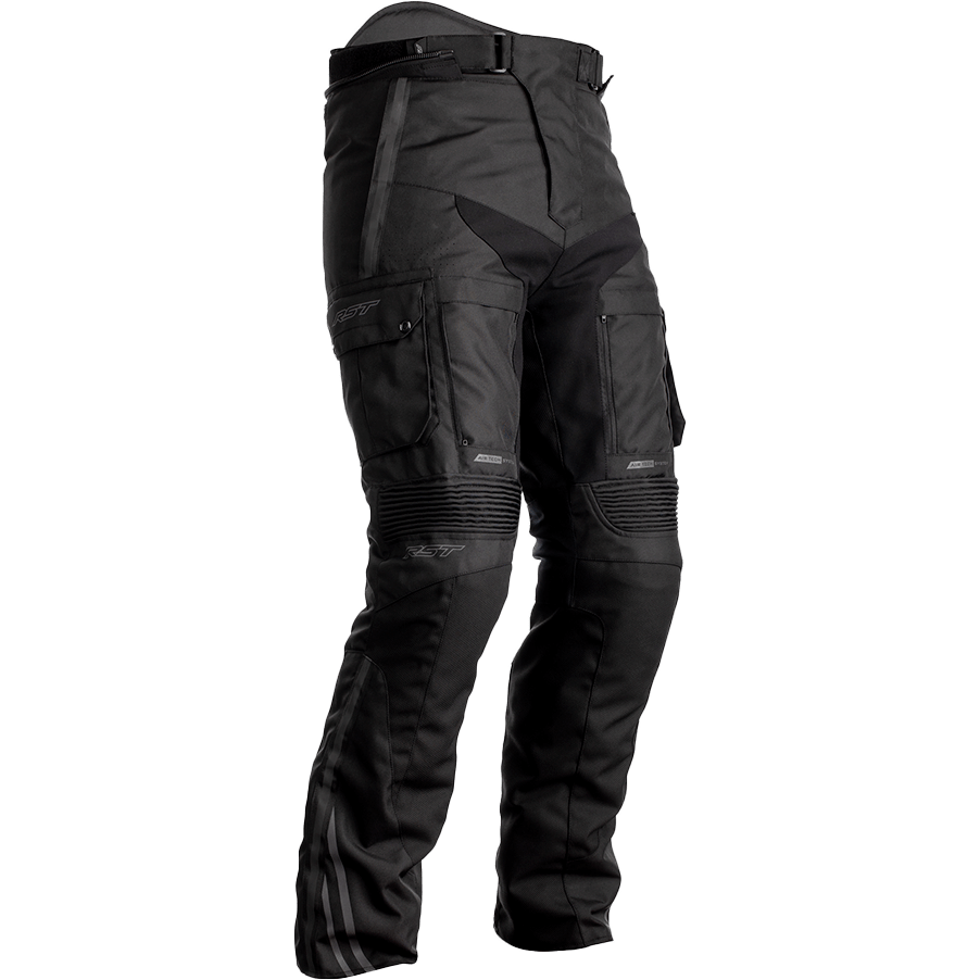 RST PRO SERIES ADVENTURE-X CE SL JEAN BLACK/BLACK TEXTILE 4XL