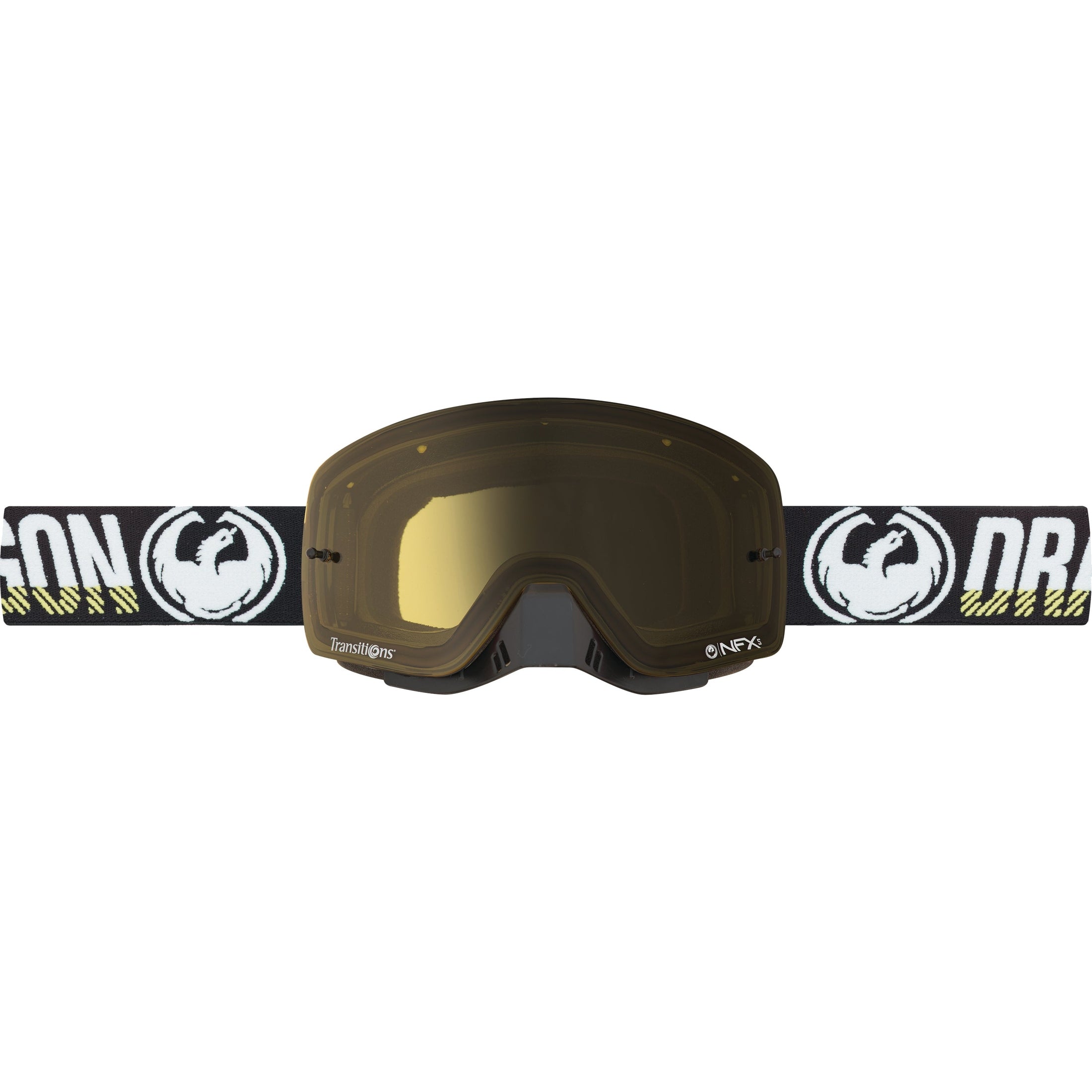 DRAGON NFXS GOGGLE STEP YELLOW W/TRANSITIONS YELLOW LENS