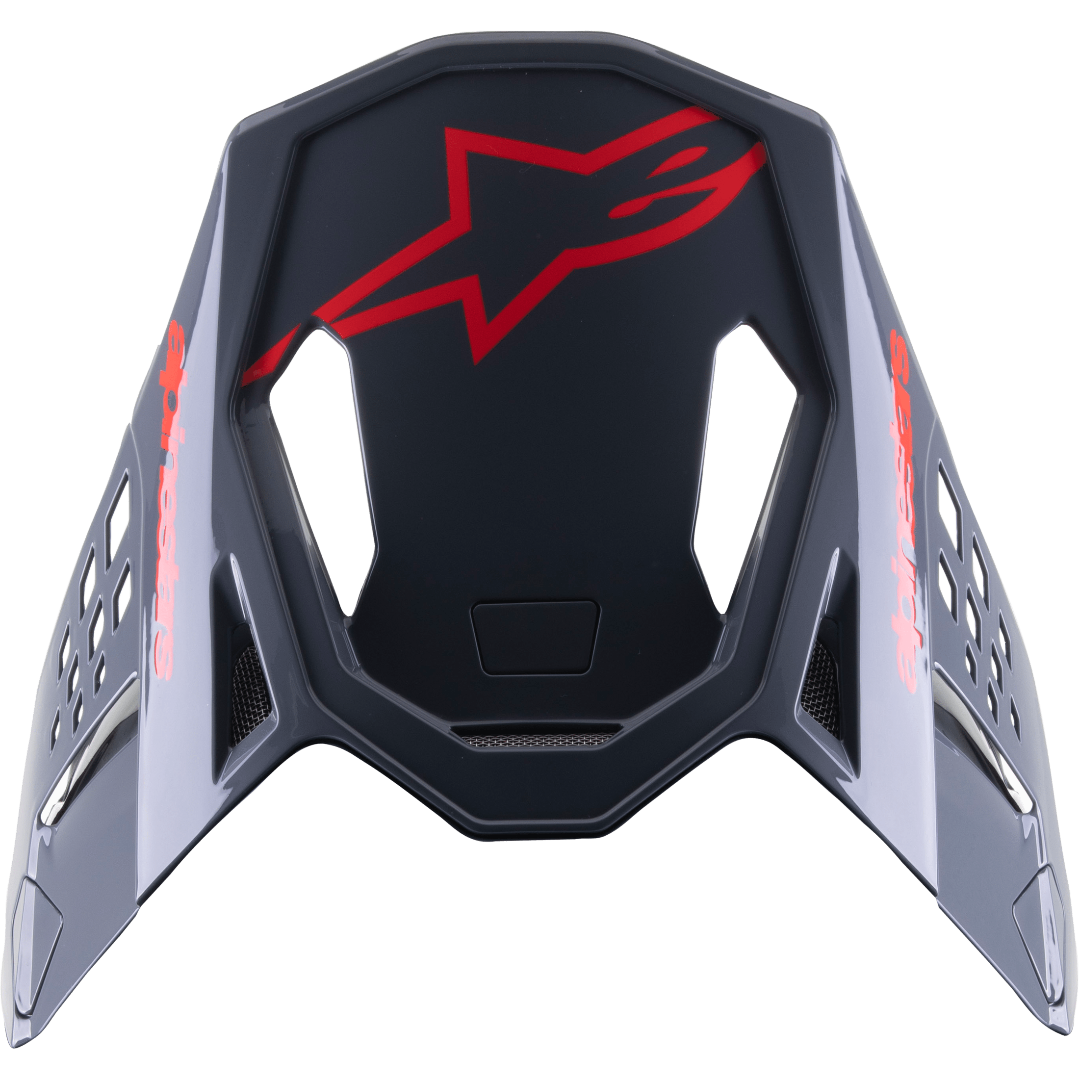 ALPINESTARS S-M8 RADIUM 2 VISOR BLACK/NEON RED
