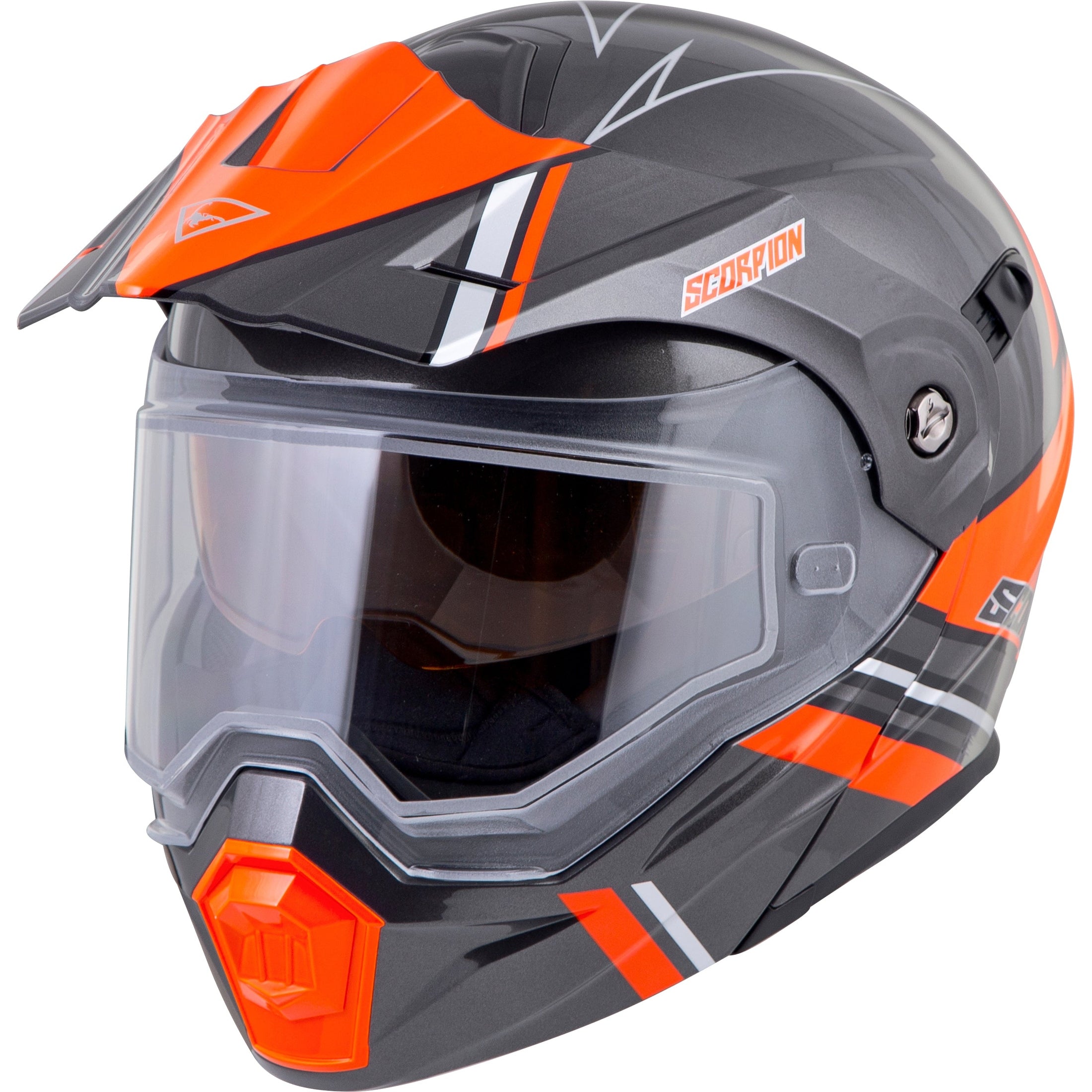 SCORPION EXO EXO-AT950 COLD WEATHER HELMET TETON ORANGE 3X (DUAL PANE)