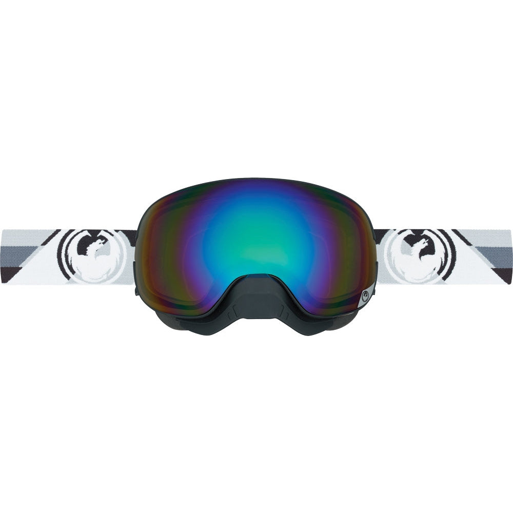 DRAGON X2 GOGGLE SHEAR W/FLASH GREEN POLARIZED LENS