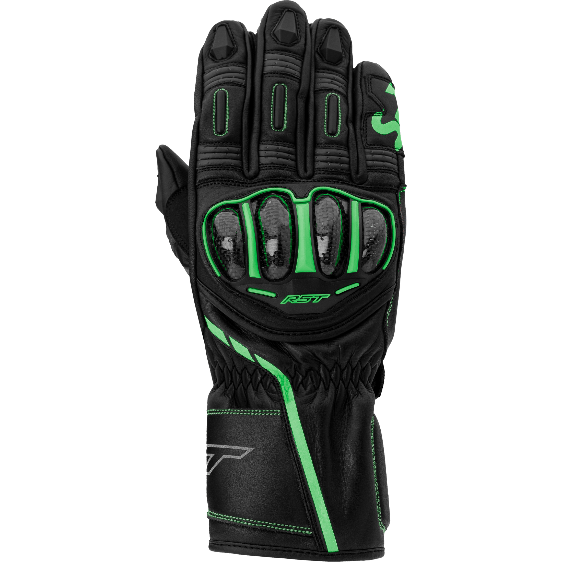 RST S1 CE GLOVE BLACK/GREY/NEON GREEN 2XL