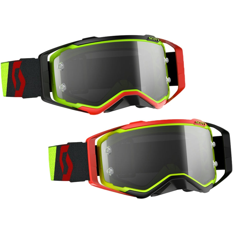 SCOTT PROSPECT GOGGLE YELLOW/RED W/GREY WORKS