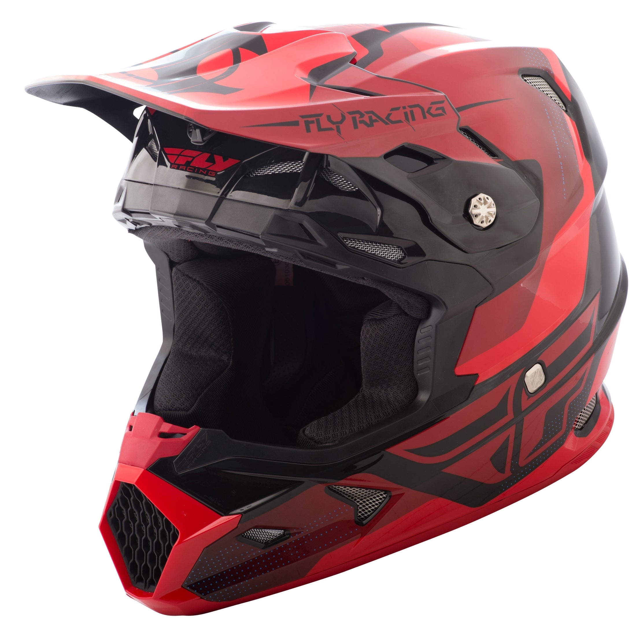 FLY RACING TOXIN ORIGINAL HELMET RED/BLACK XL