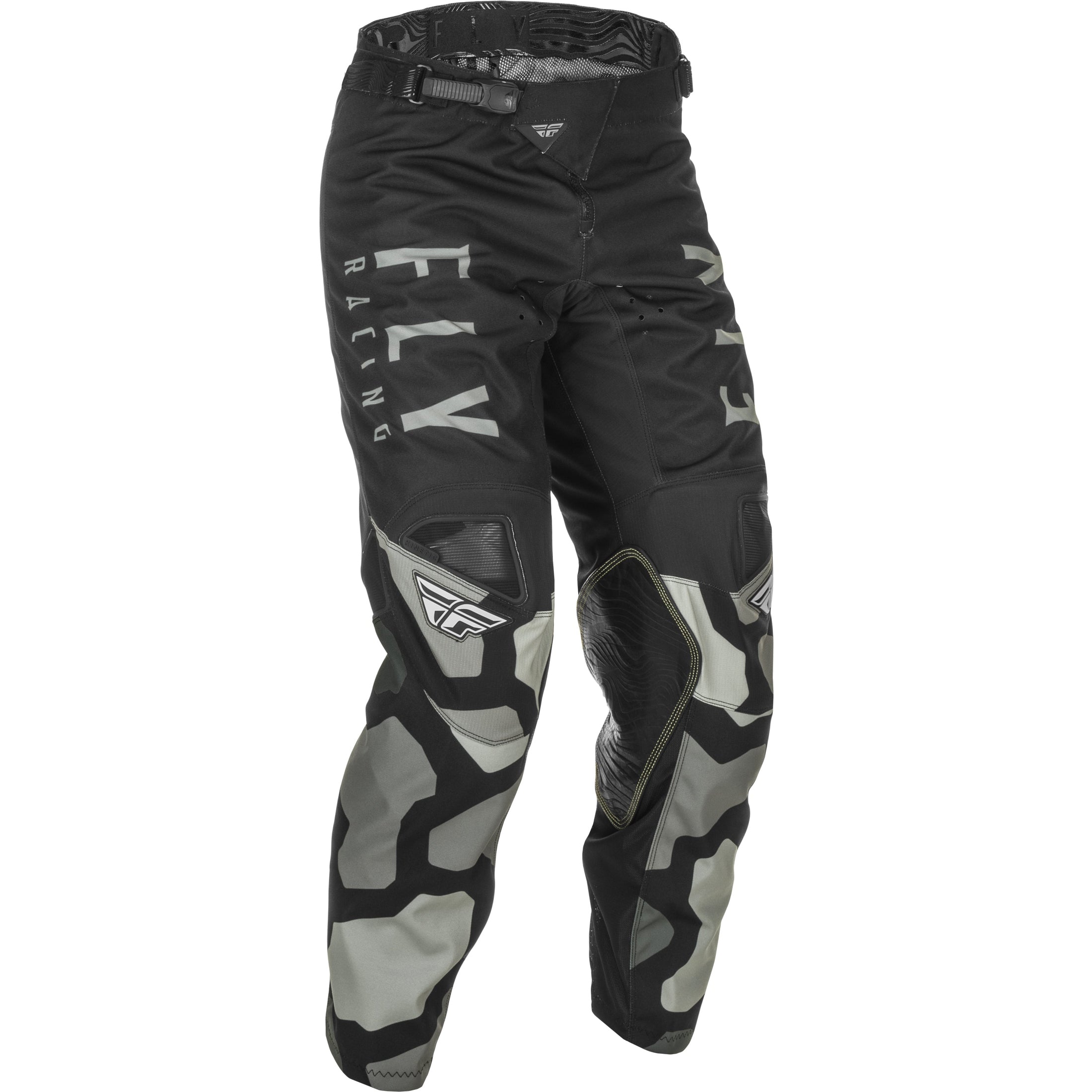 FLY RACING KINETIC K221 PANTS BLACK/GREY SZ 28
