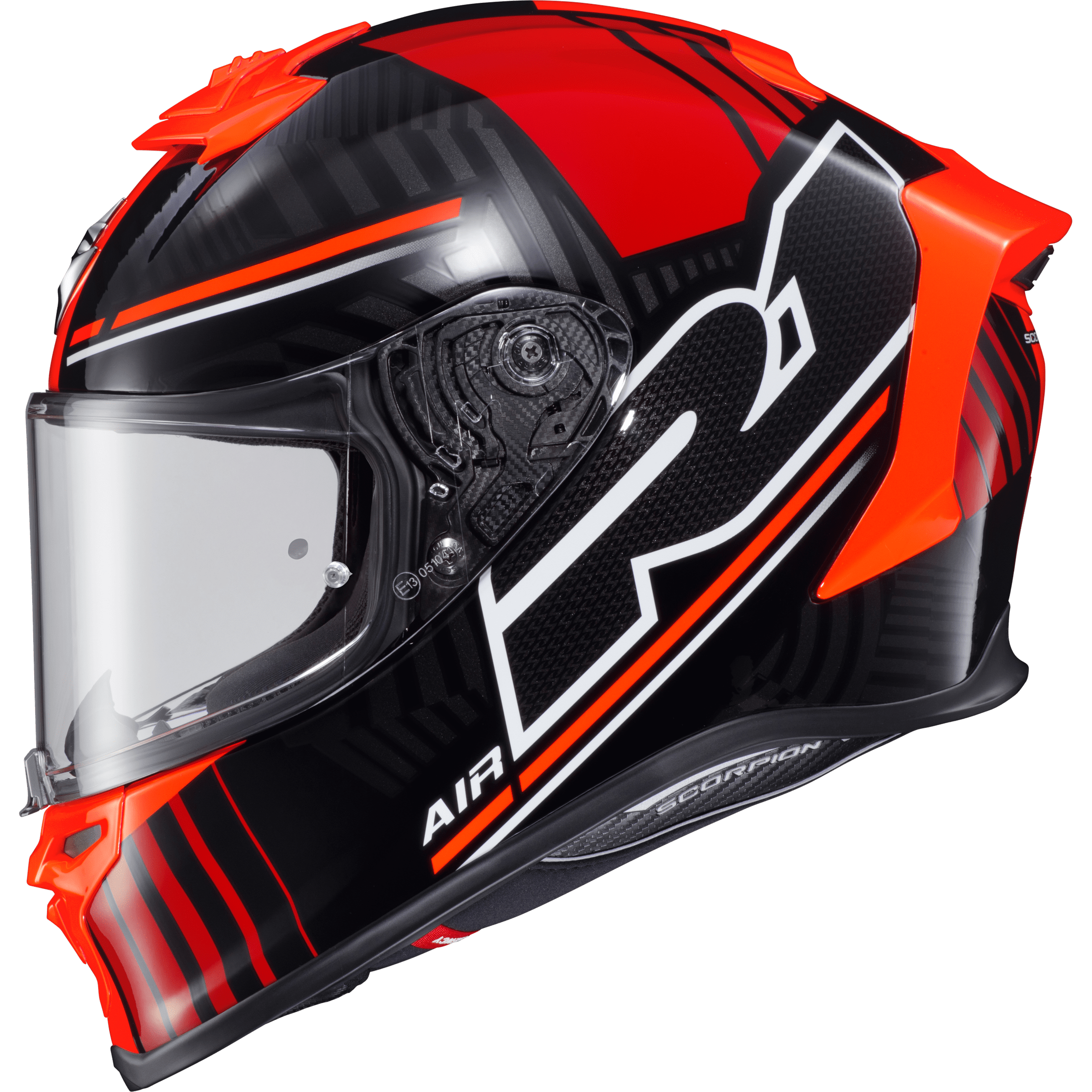 SCORPION EXO EXO-R1 AIR FULL FACE HELMET JUICE RED 3X