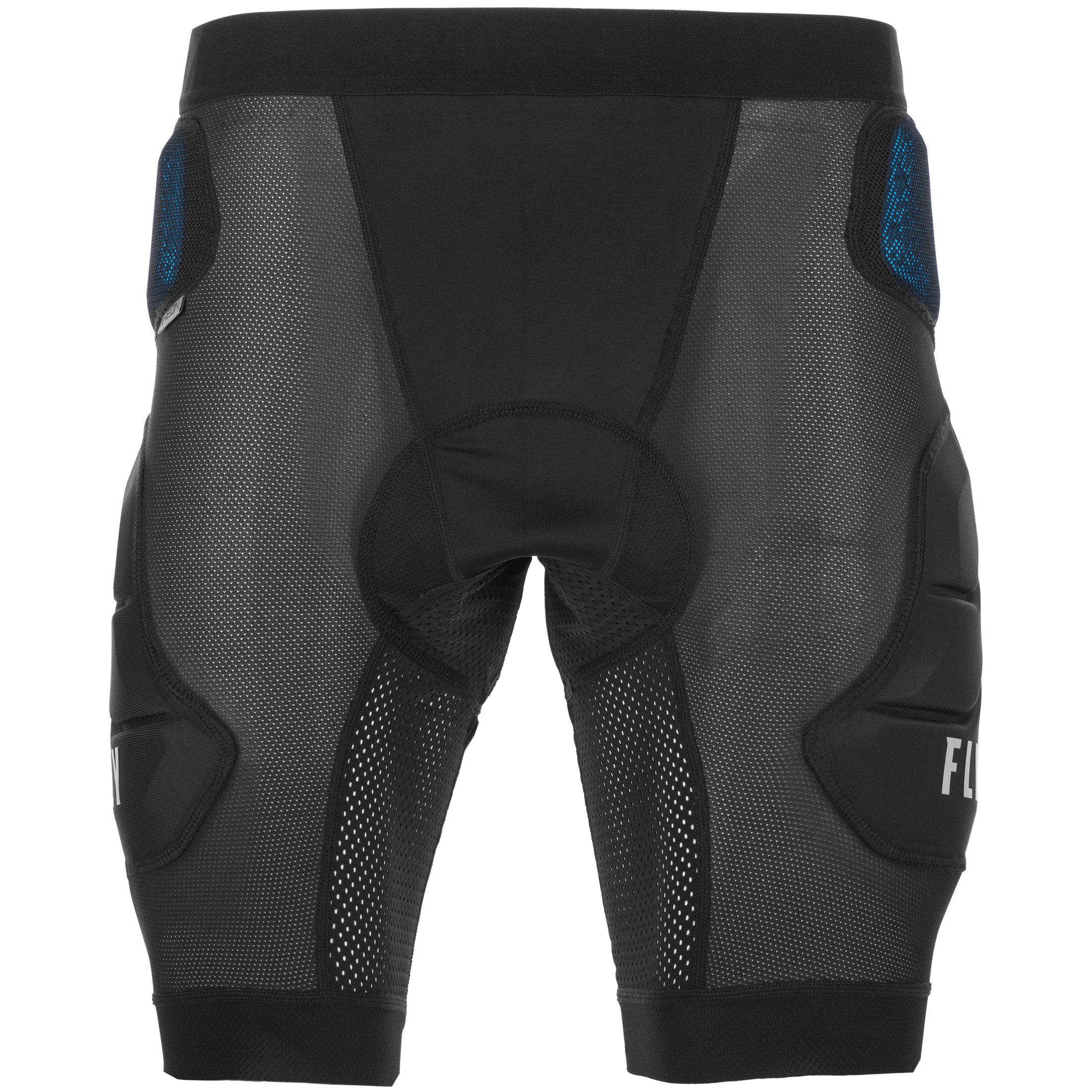 FLY RACING CE REVEL IMPACT SHORTS BLACK LG