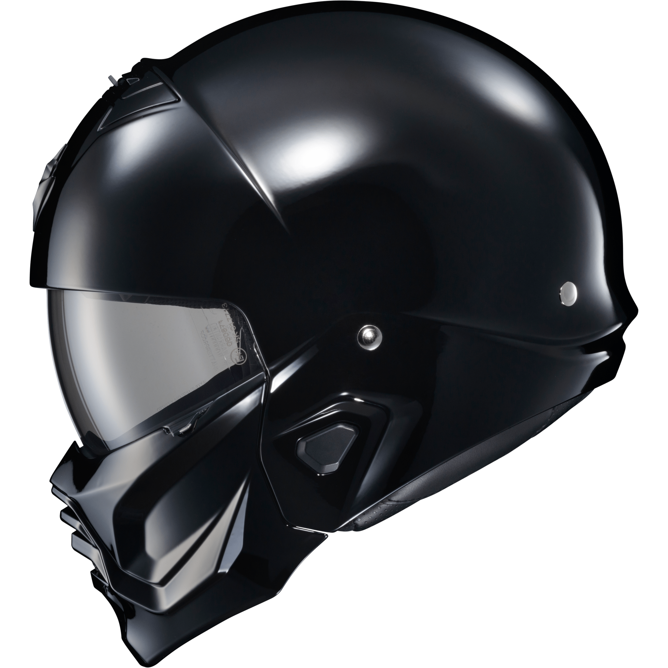 SCORPION EXO COVERT 2 OPEN-FACE HELMET GLOSS BLACK SM