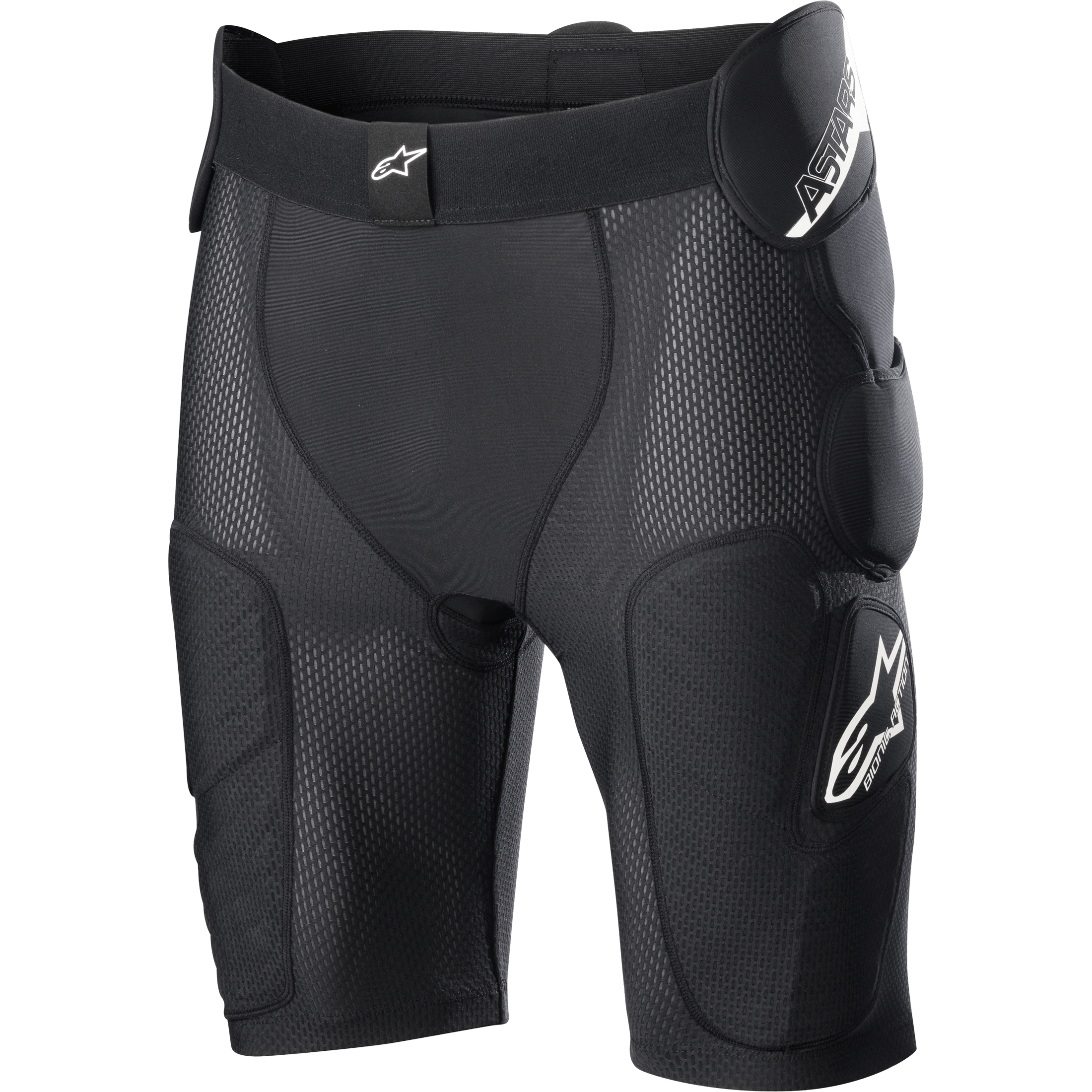 ALPINESTARS BIONIC ACTION PROTECTION SHORTS BLACK MD