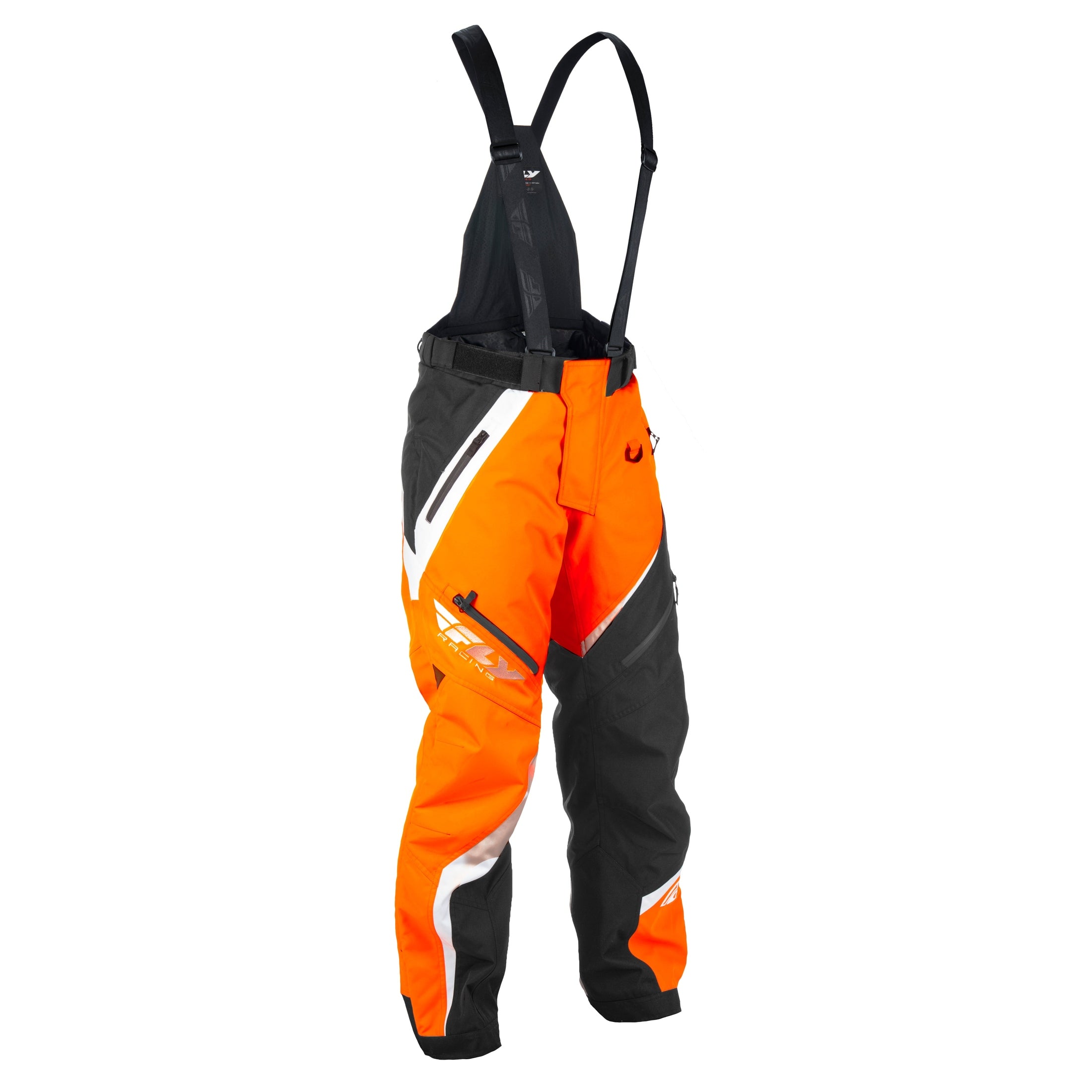 FLY RACING SNX PRO BIB ORANGE/BLACK MD