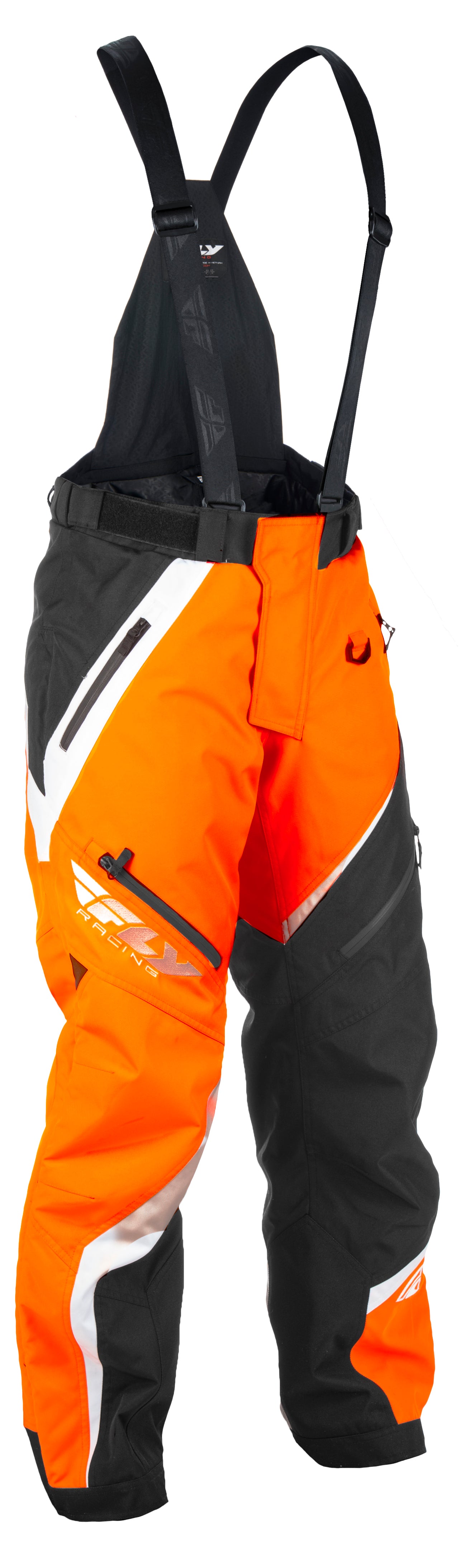 FLY RACING SNX PRO BIB ORANGE/BLACK MT
