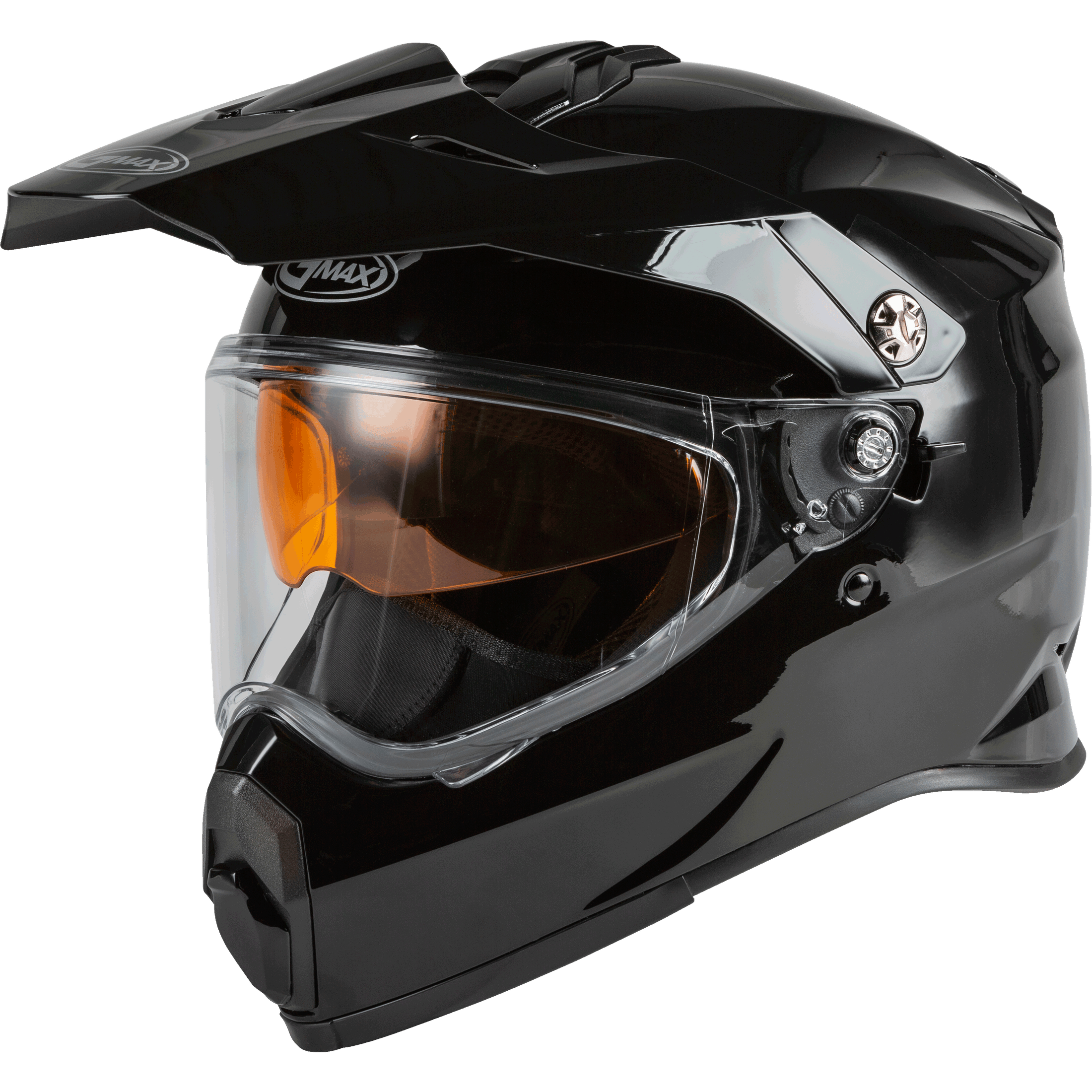 GMAX AT-21S ADVENTURE SNOW HELMET BLACK 2X