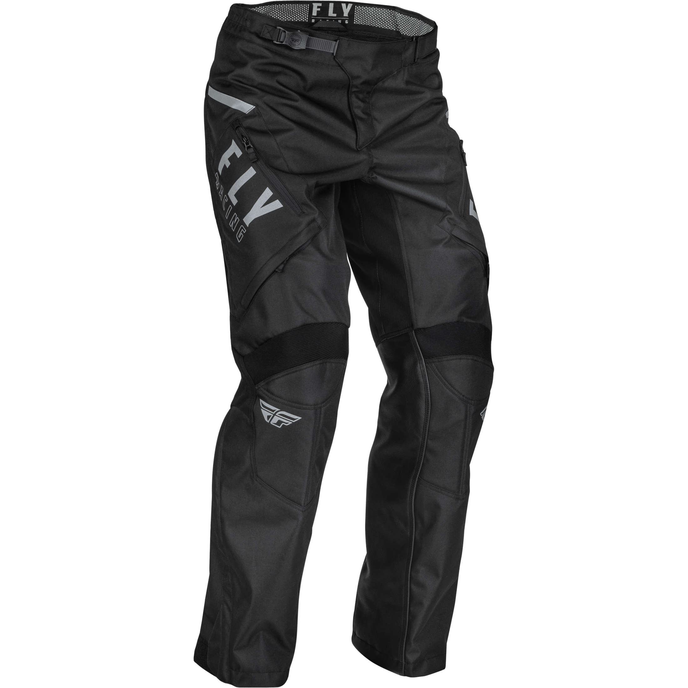 FLY RACING PATROL OVER-BOOT PANTS BLACK/WHITE SZ 38