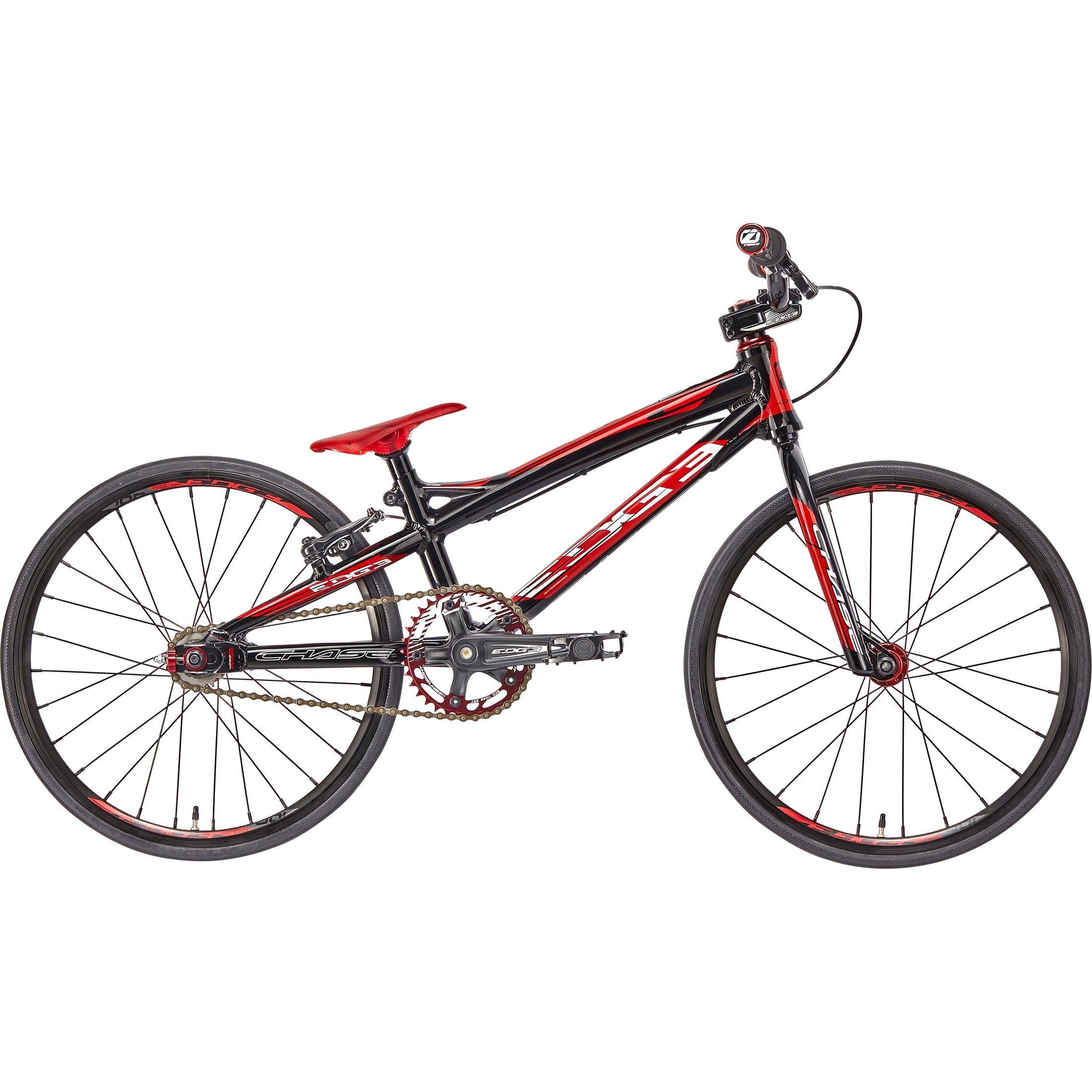 CHASE 2018 EDGE MICRO COMPLETE BIKE BLACK/RED