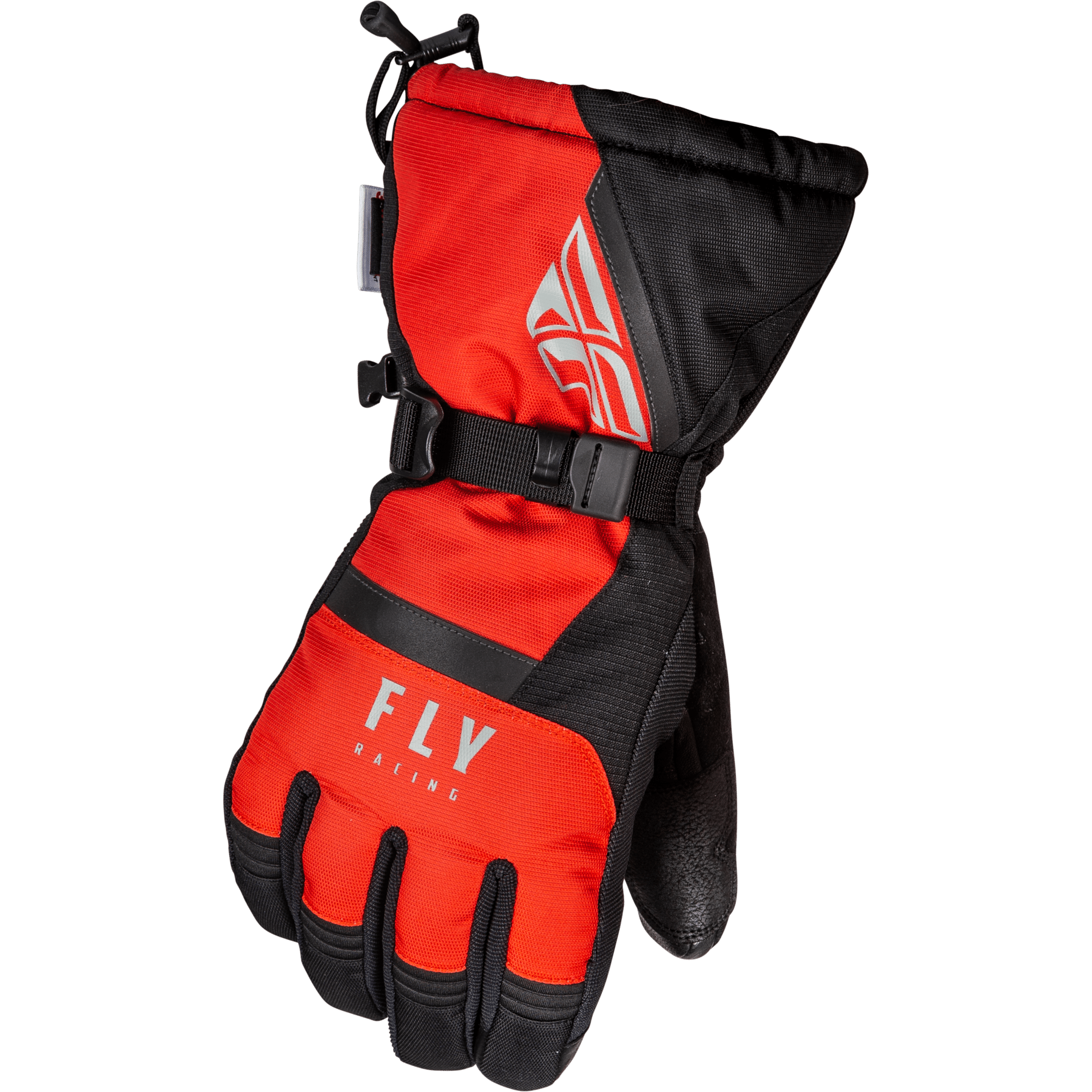 FLY RACING CASCADE GLOVES BLACK/RED SM