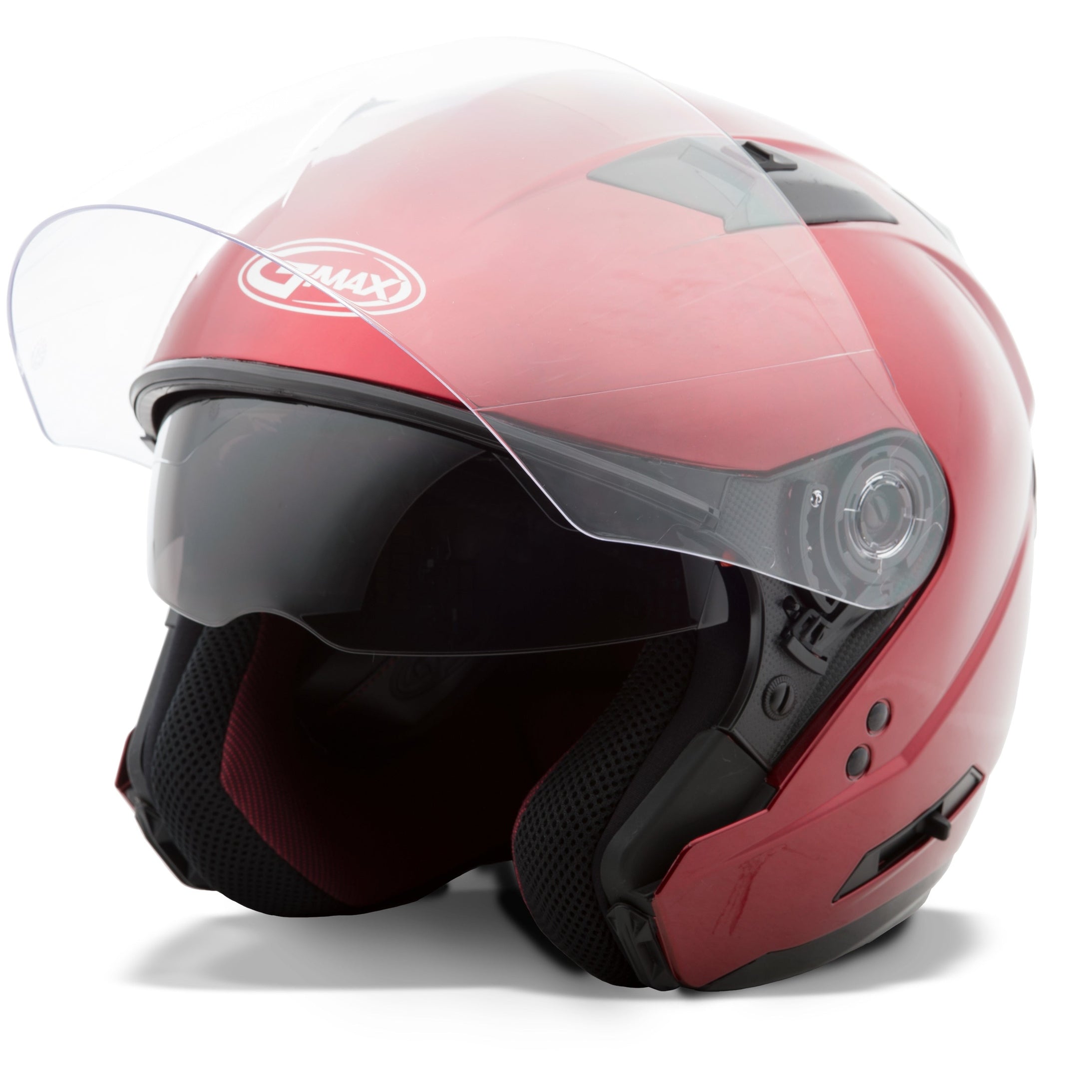 GMAX OF-77 OPEN-FACE HELMET CANDY RED XL