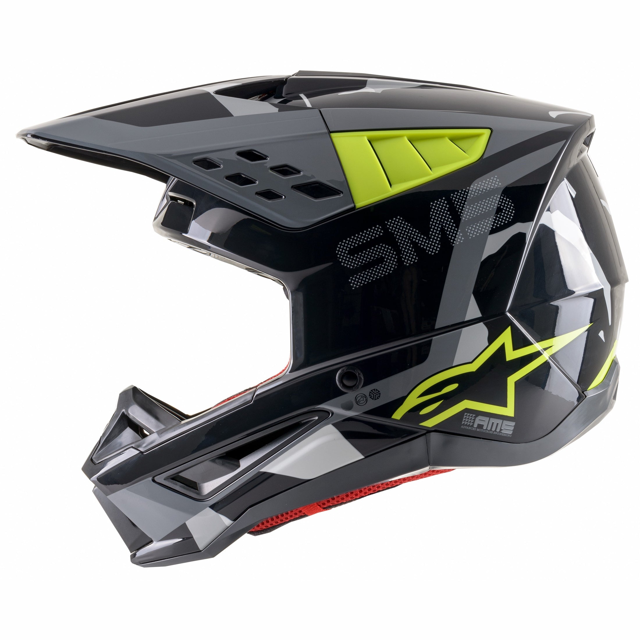 ALPINESTARS S-M5 ROVER HELMET ANTHRACITE/YEL FLUO/CAMO LG