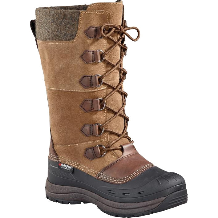 BAFFIN WOMEN'S MARLI BOOTS BROWN SZ 08