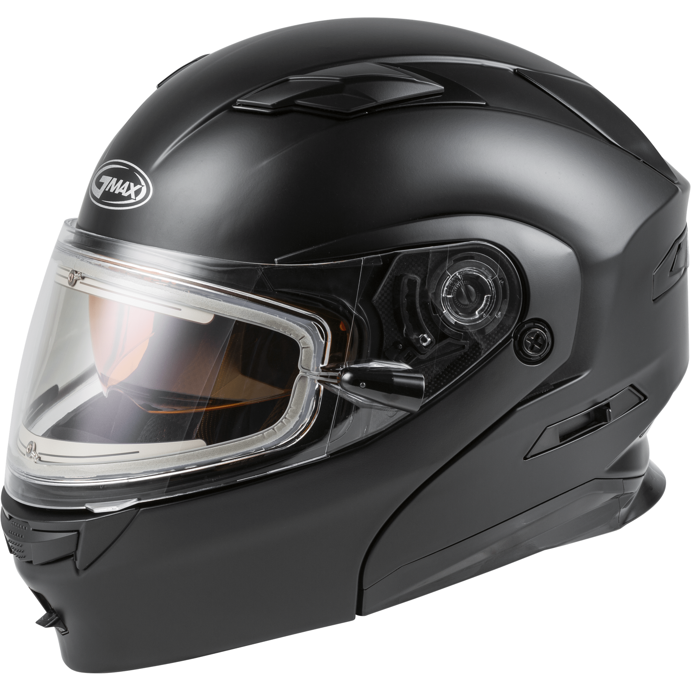 GMAX MD-01S MODULAR SNOW HELMET W/ELECTRIC SHIELD MATTE BLK 2X