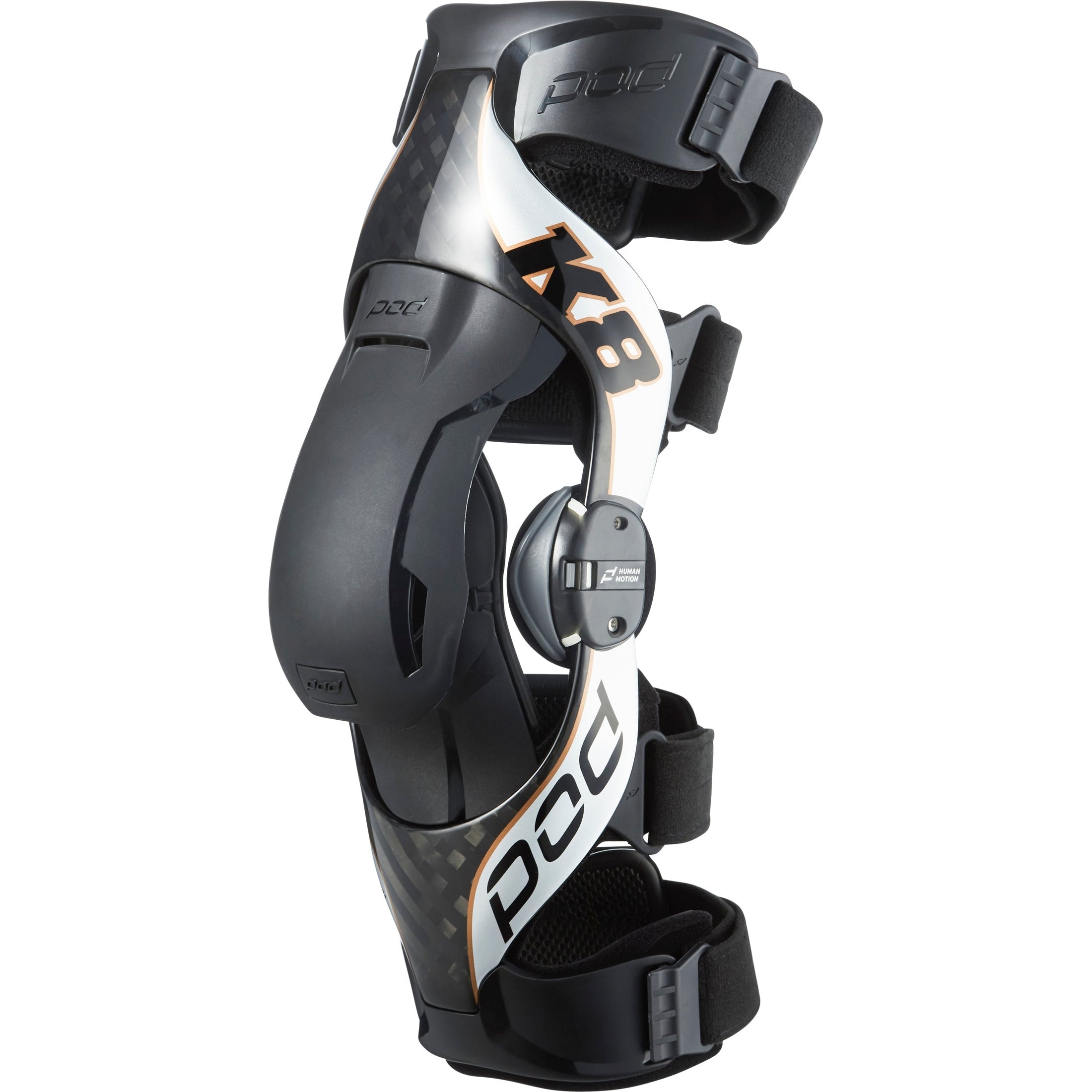 POD K8 2.0 KNEE BRACE RT CARBON/SILVER XL