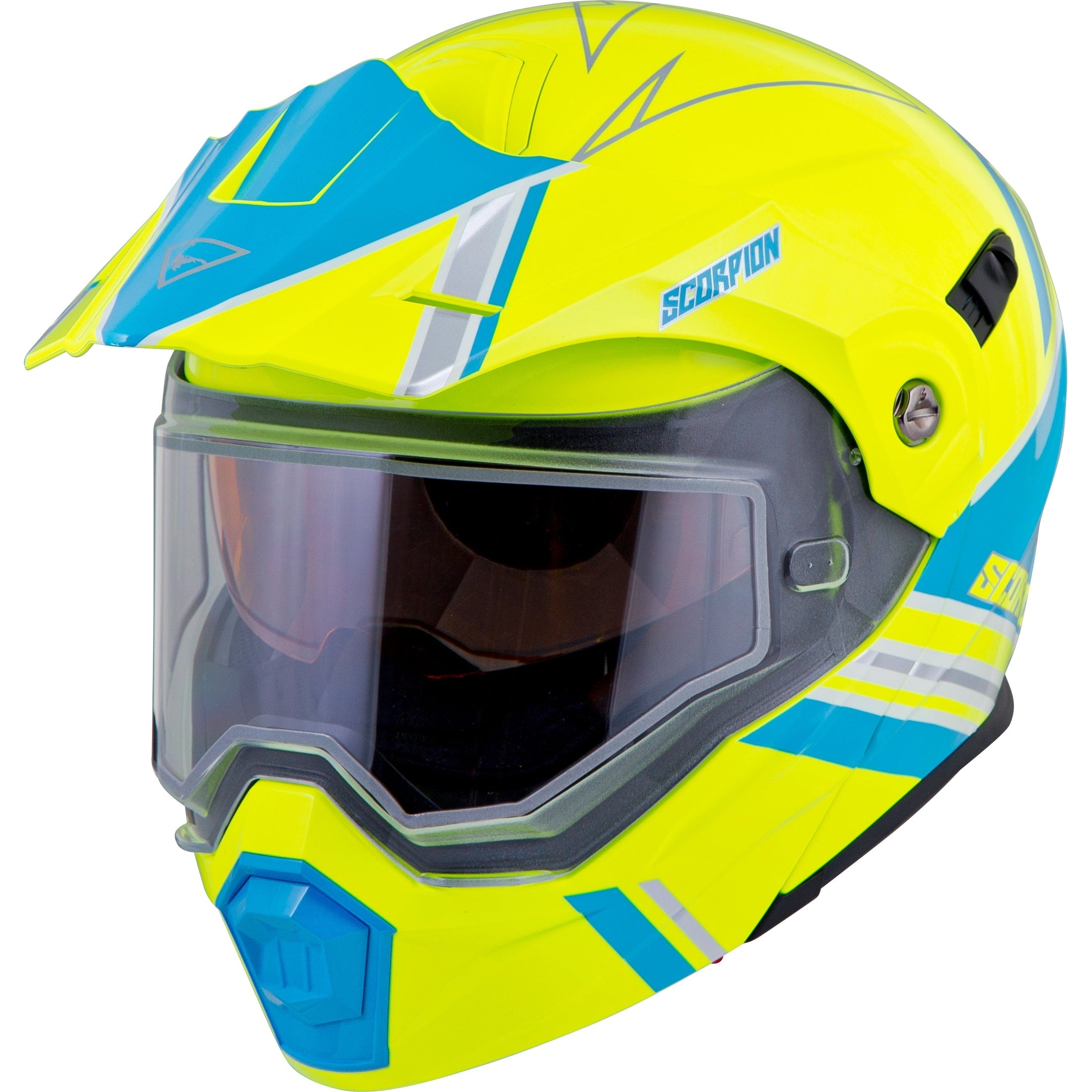 SCORPION EXO EXO-AT950 COLD WEATHER HELMET TETON BLUE 2X (ELECTRIC)