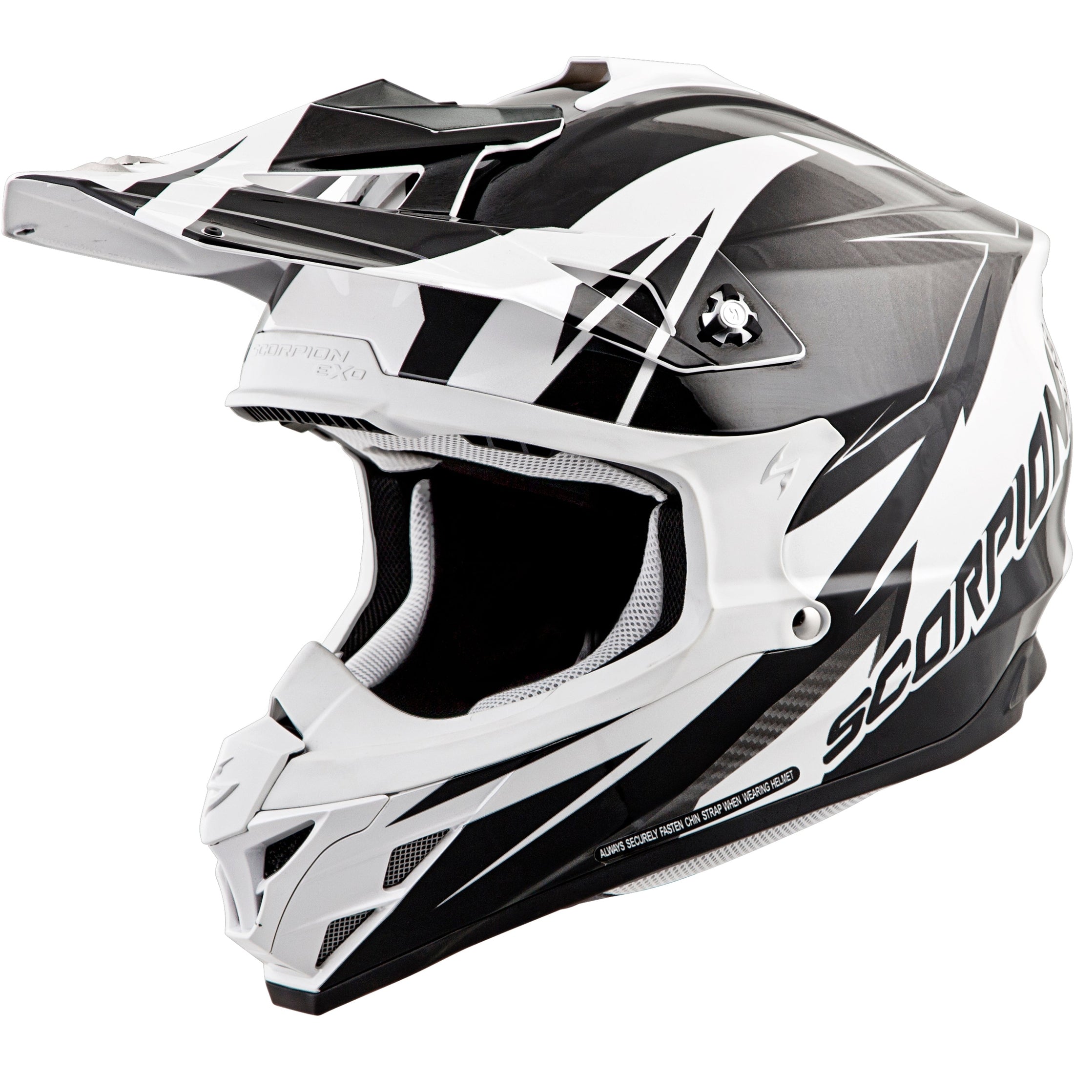 SCORPION EXO VX-35 OFF-ROAD HELMET KRUSH WHITE XL