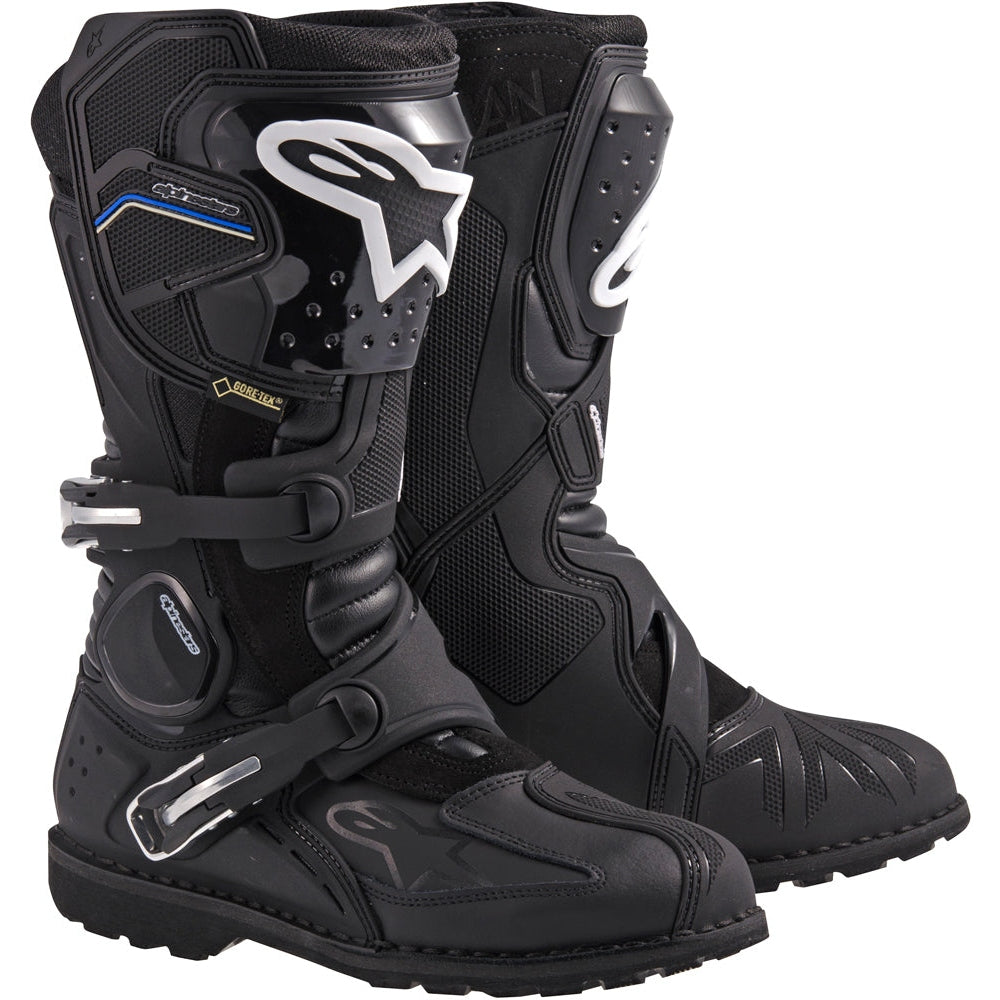 ALPINESTARS TOUCAN GORE-TEX BOOTS BLACK SZ 10