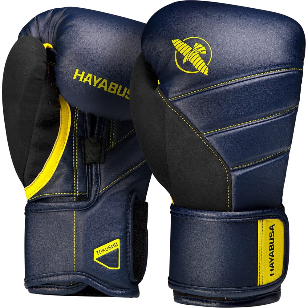 Boxing Gloves Hayabusa T3 Navy Yellow - 16 OZ