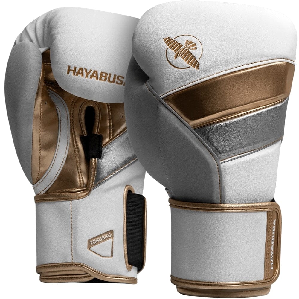 Boxing Gloves Hayabusa T3 White Gold - 18 OZ