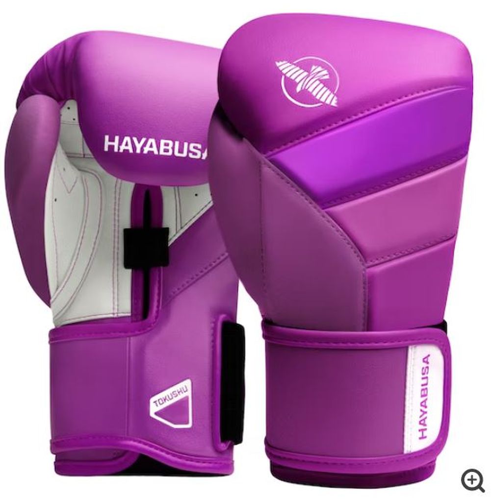 Boxing Gloves Hayabusa T3 Neon Purple - 12 OZ