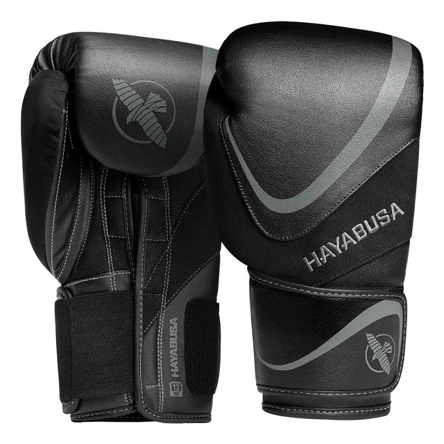 Boxing Gloves Hayabusa H5 Black Grey - 14 OZ